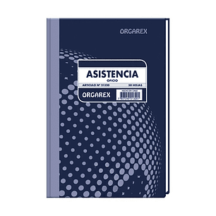 Libro de Asistencia 50 Hojas