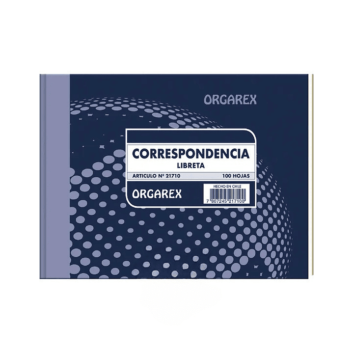 Libreta Correspondencia 100 Hojas 1