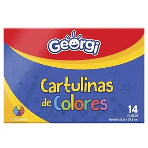 Sobre Cartulina Georgi 14 pliego