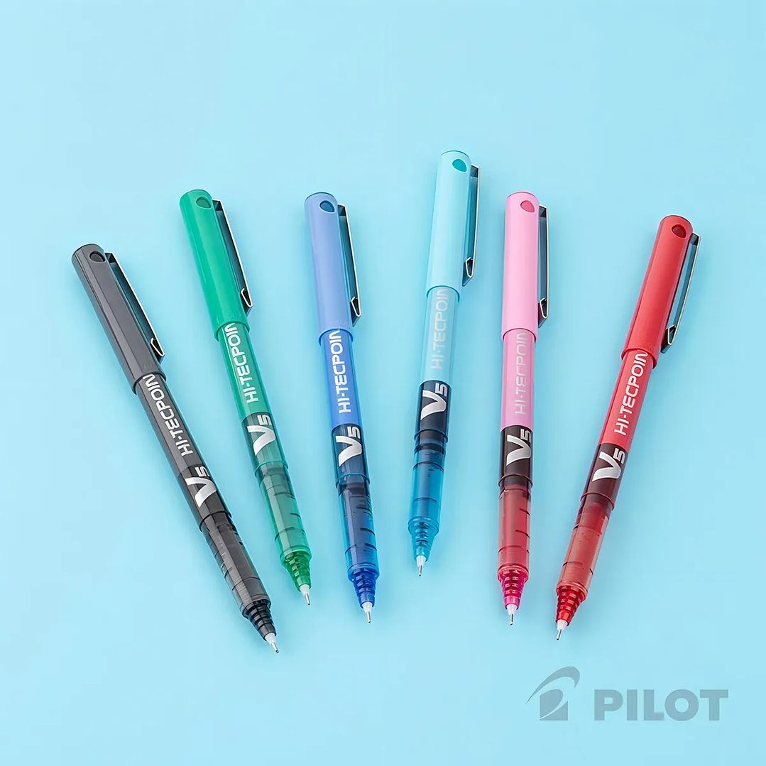 Set Lápices HI-Tecpoint V5 6 unid Pilot 3