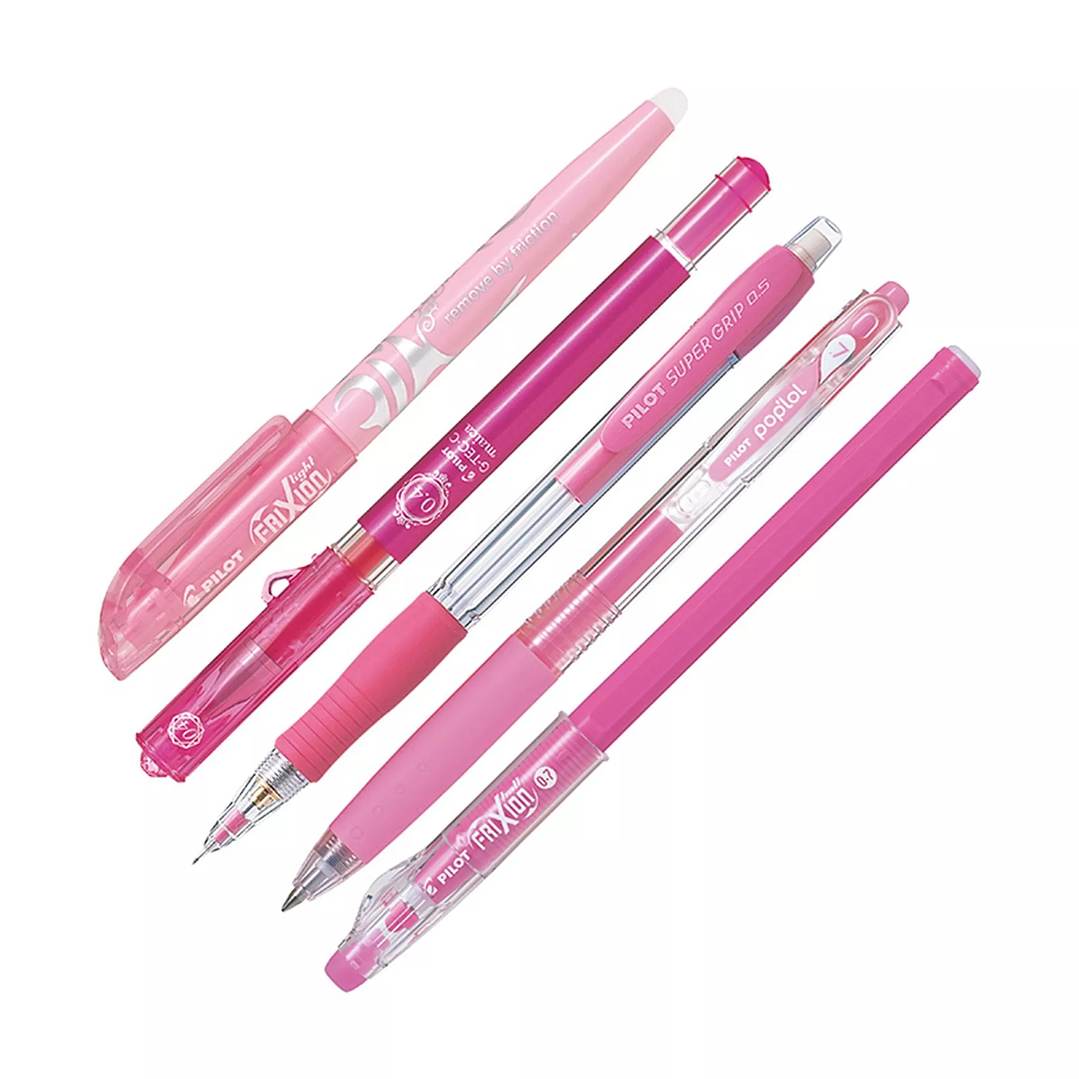 SET PILOT SURTIDO - ROSADO 5 UNIDADES 3