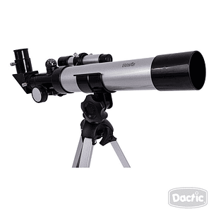 Telescopio Aluminio Con Trípode 