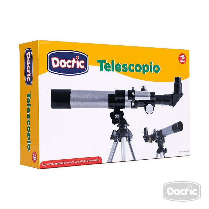 Telescopio Aluminio Con Trípode  3