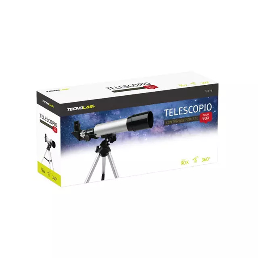 Telescopio Astronómico Monocular 90X HD Tecnolab TL-070 2