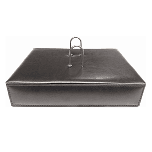 BASE TACO CALENDARIO SIMIL CUERO NEGRO (consultar color disponible )