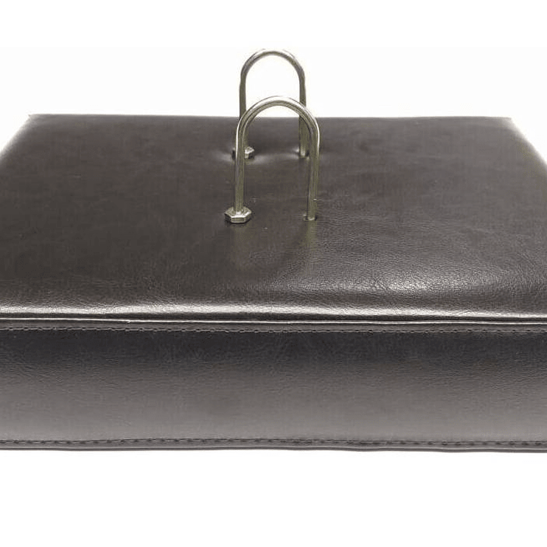 BASE TACO CALENDARIO SIMIL CUERO NEGRO (consultar color disponible ) 1