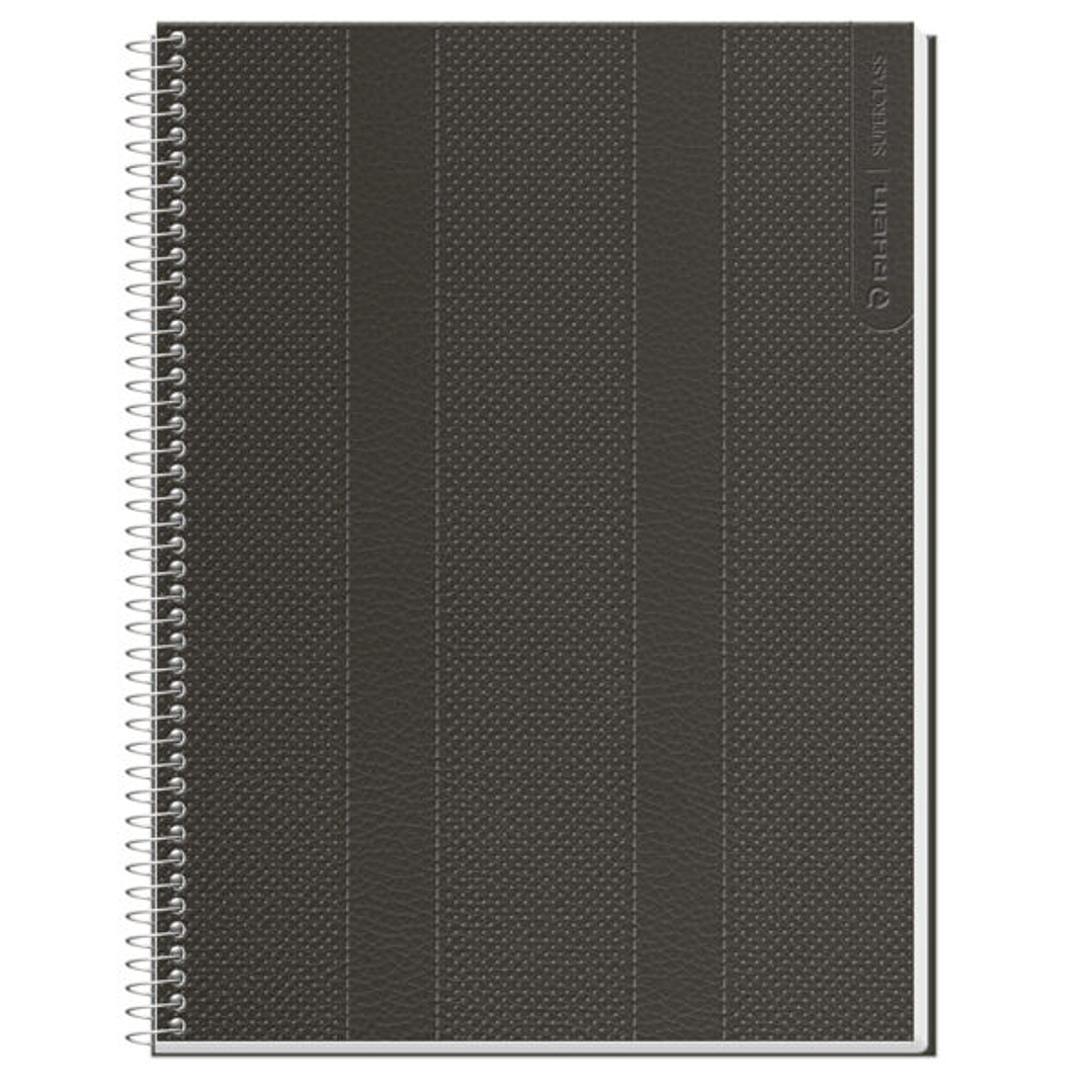 CUADERNO SUPER CLASS CARTA LEATHER 120 HJS 7MM RHEIN  1