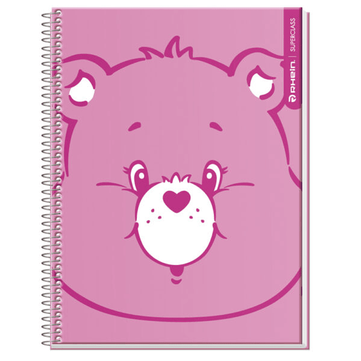 CUADERNO SUPER CLASS CARTA CARE BEARS 120 HJS  7MM RHEIN 3
