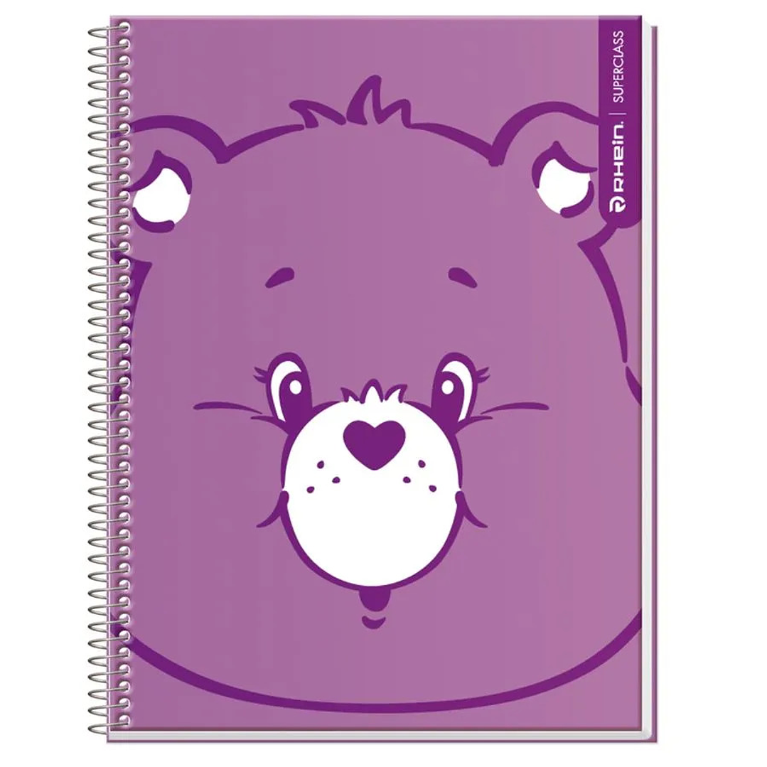 CUADERNO SUPER CLASS CARTA CARE BEARS 120 HJS  7MM RHEIN 1