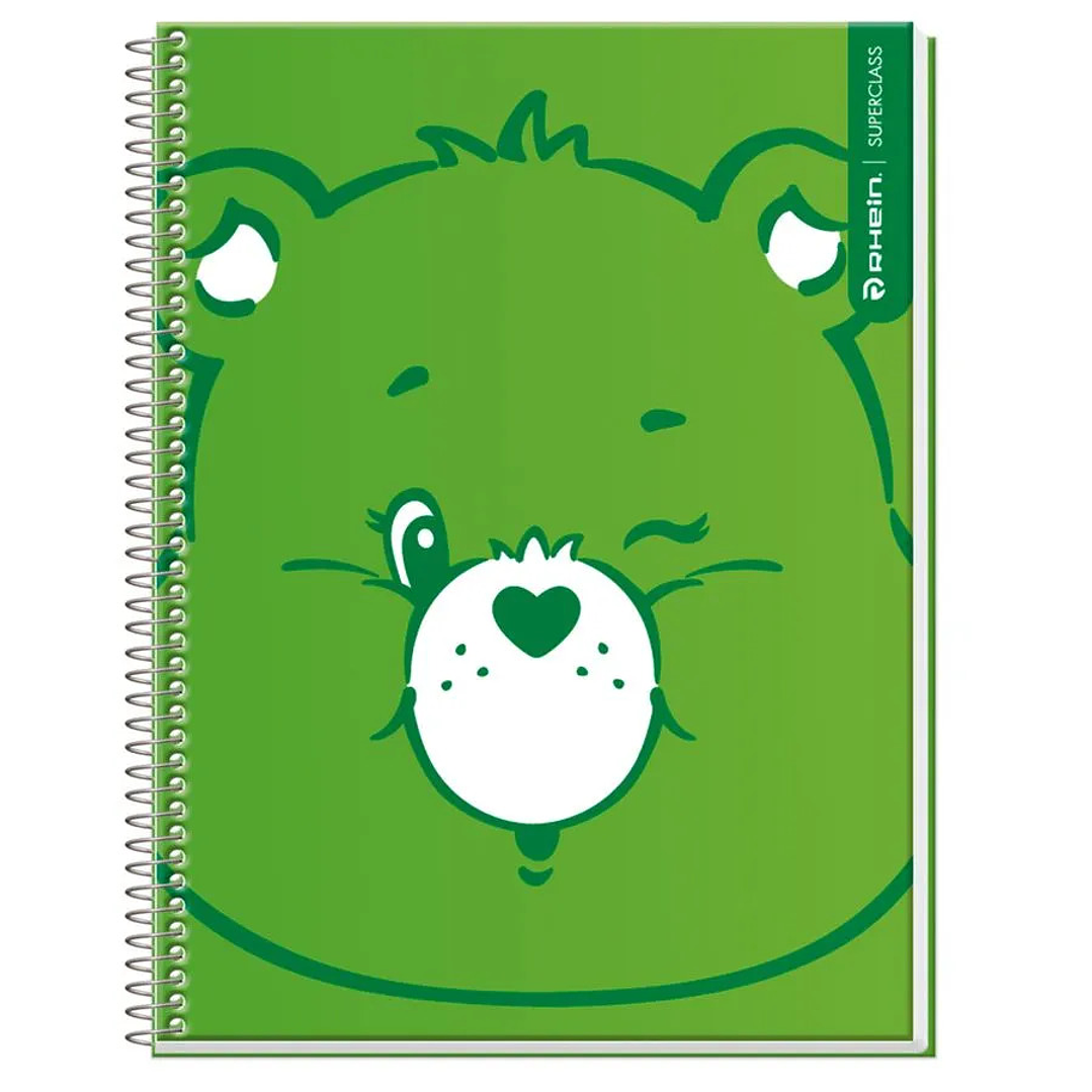 CUADERNO SUPER CLASS CARTA CARE BEARS 120 HJS  7MM RHEIN 2