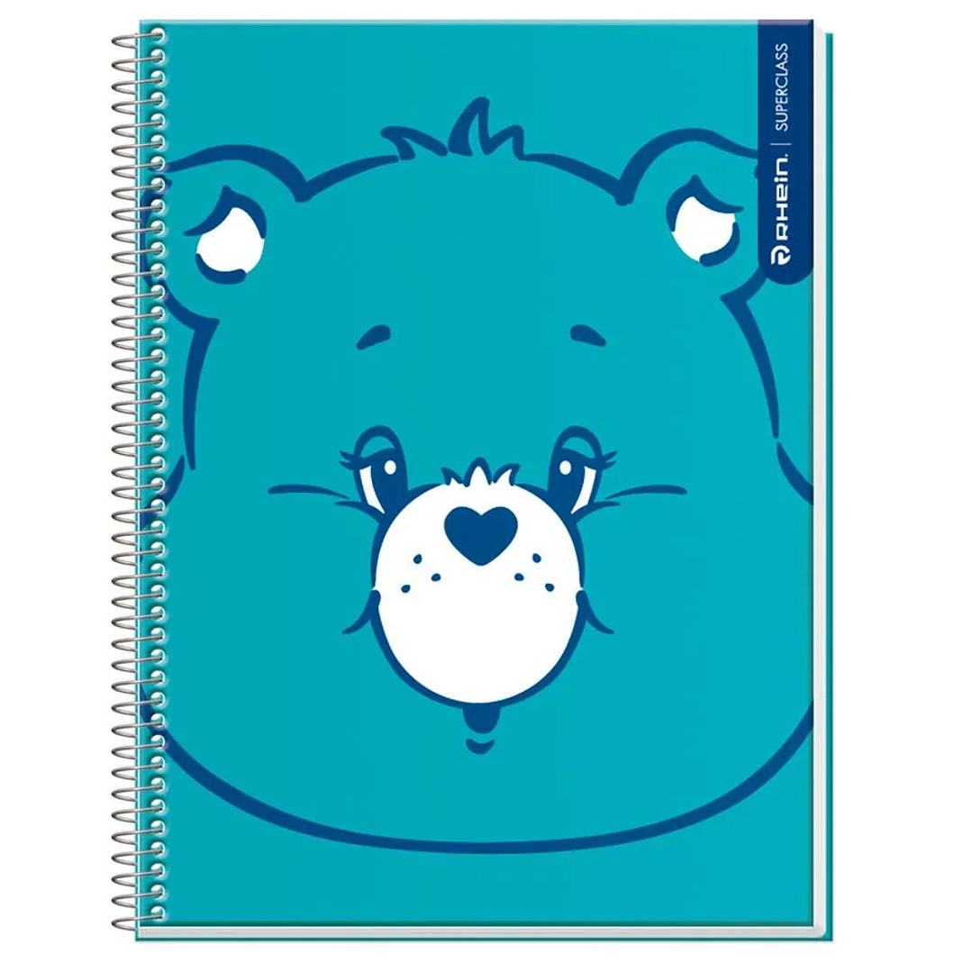 CUADERNO SUPER CLASS CARTA CARE BEARS 120 HJS  7MM RHEIN 4