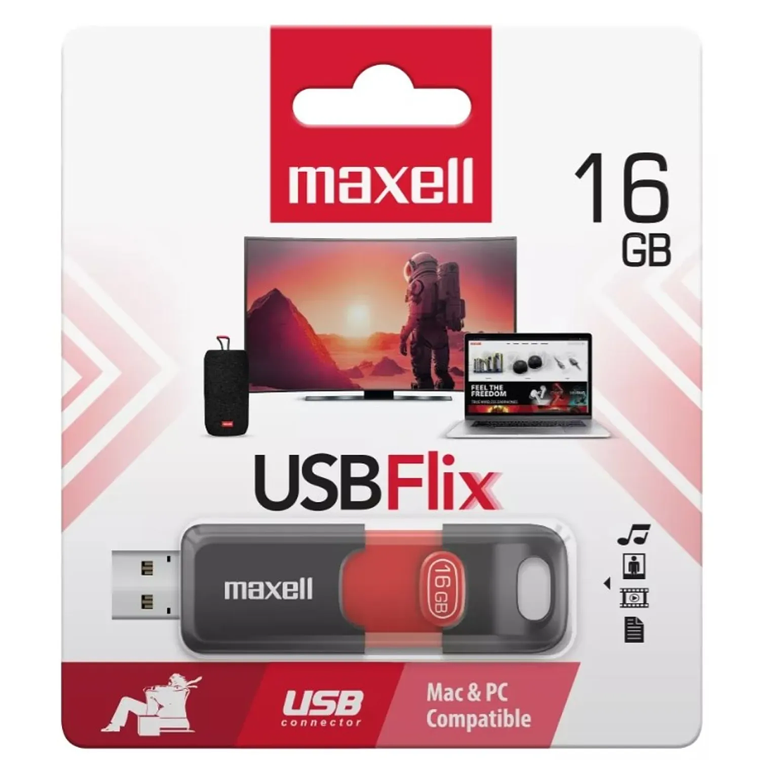 PENDRIVE 16 GB MAXELL RETRACTIL 1