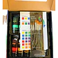 Set Acrílicos Giorgione 42 Piezas Semimate Cartón Madera Papel Lienzo - Miniatura 3