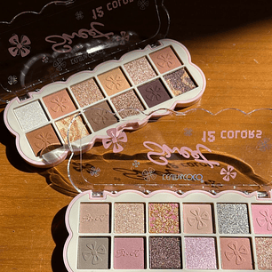 Wildflower wonder eyeshadow palette - 12 colores