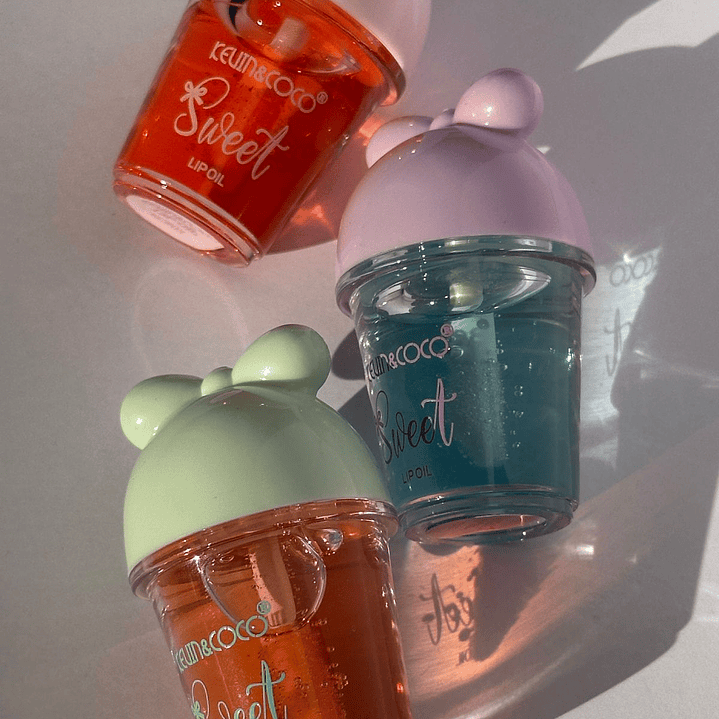 Set de 3 aceites labiales 2