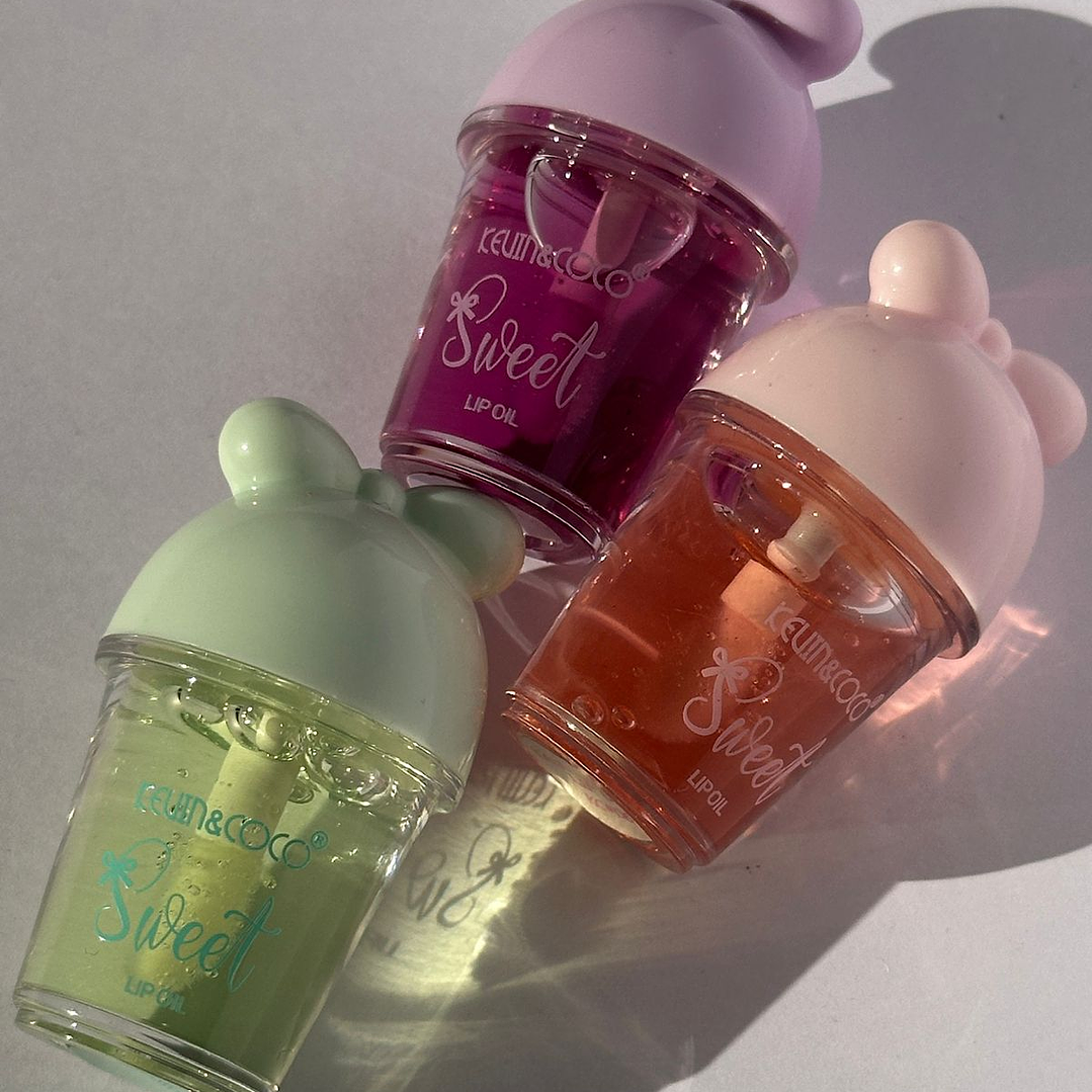 Set de 3 aceites labiales 2