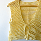 Mesh cardi sin mangas - Yyang - Miniatura 3