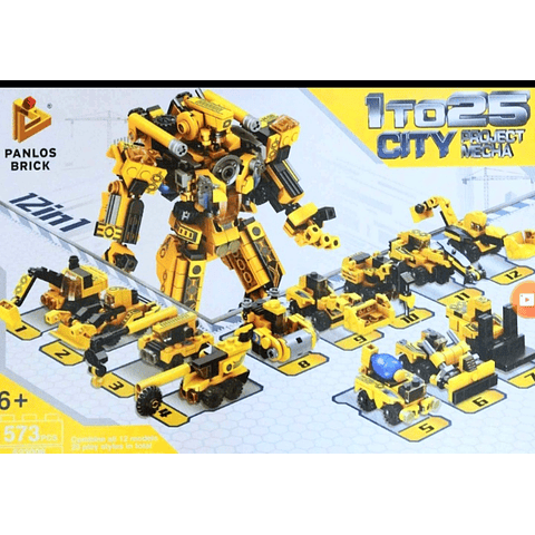 LEGO ROBOT  572  PIEZAS