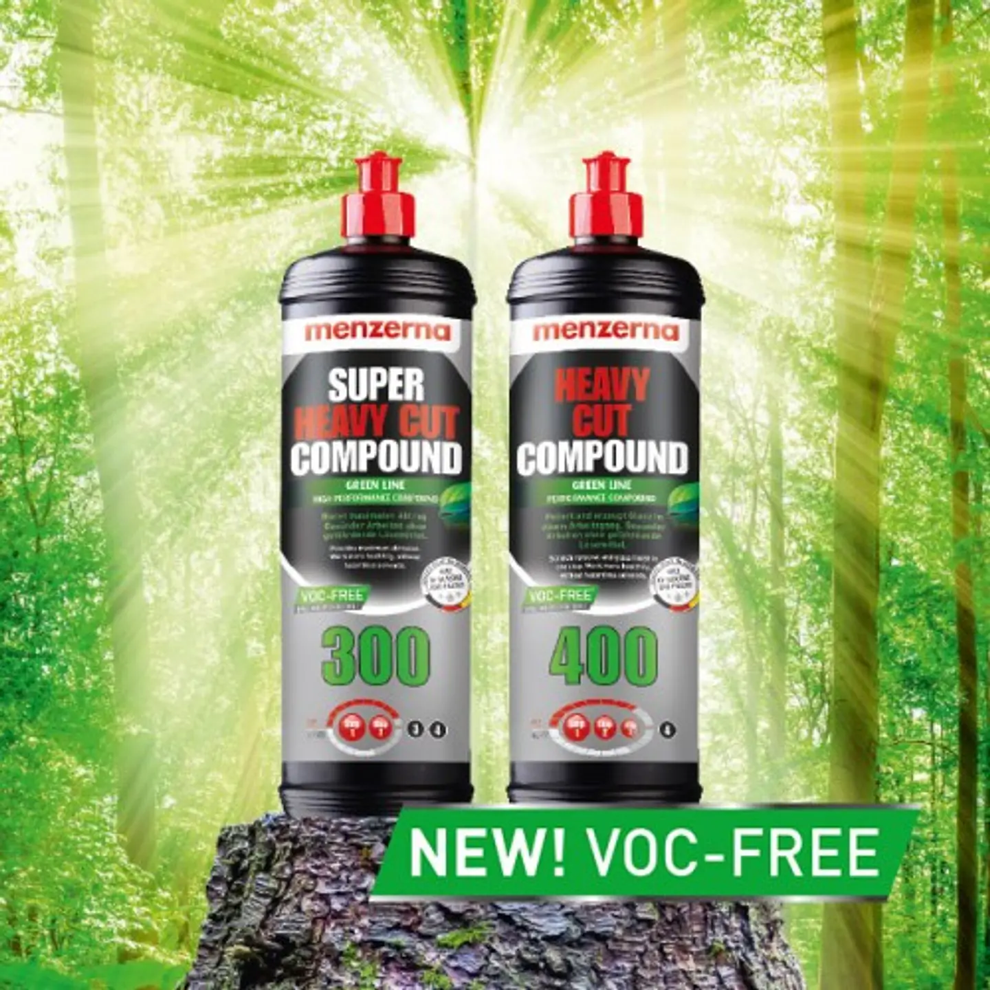 Super Heavy Cut Compound 300 Green Line Menzerna 250ml 2