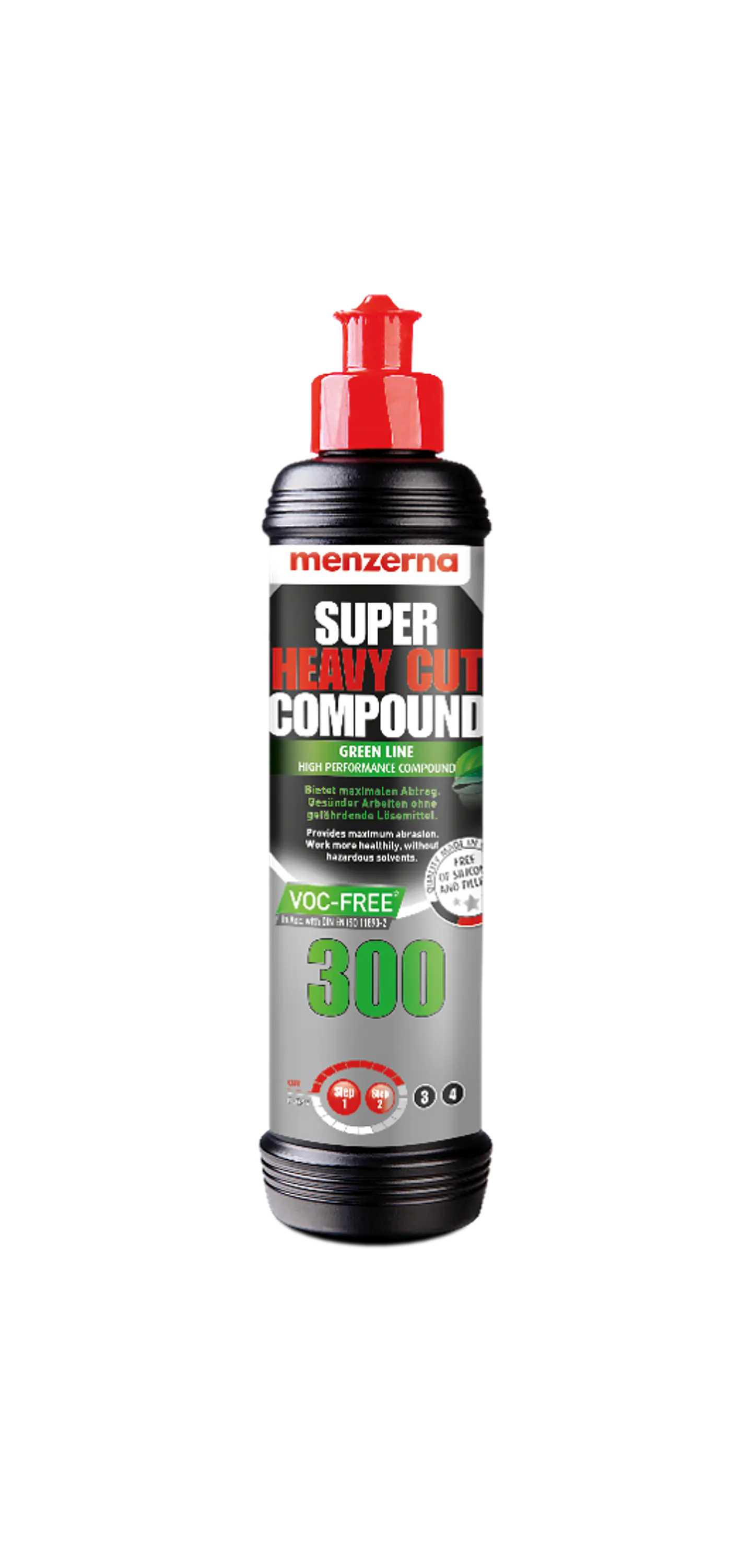 Super Heavy Cut Compound 300 Green Line Menzerna 250ml 1