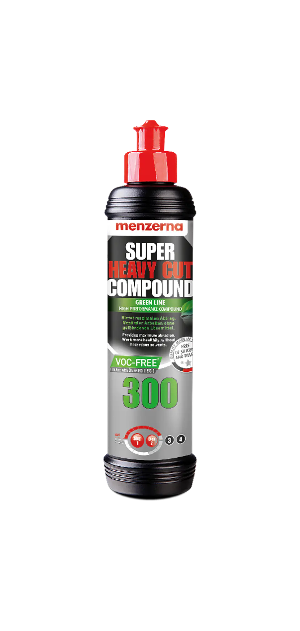Super Heavy Cut Compound 300 Green Line Menzerna 250ml 1
