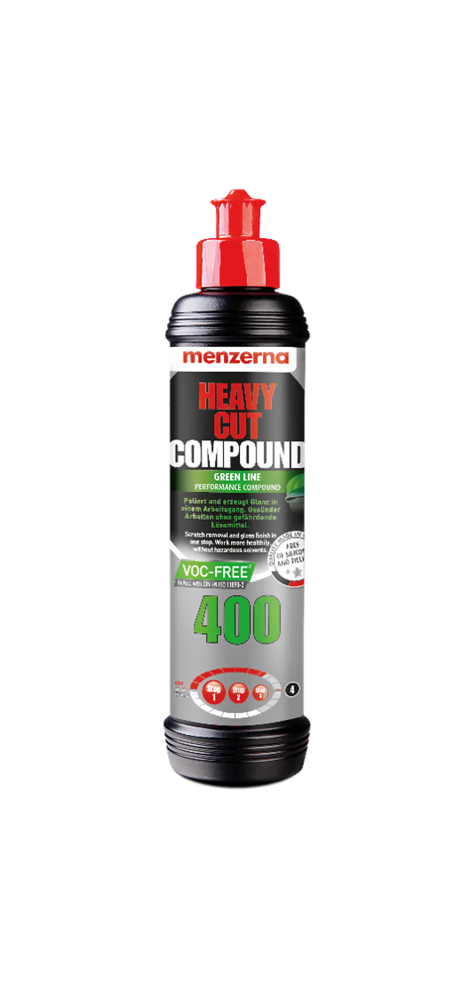 Heavy Cut Compound 400 Green Line Menzerna 250ml 1