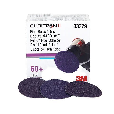 Disco Lija Cubitron II ROLOC 2" P60 3M Caja 15 un 33379