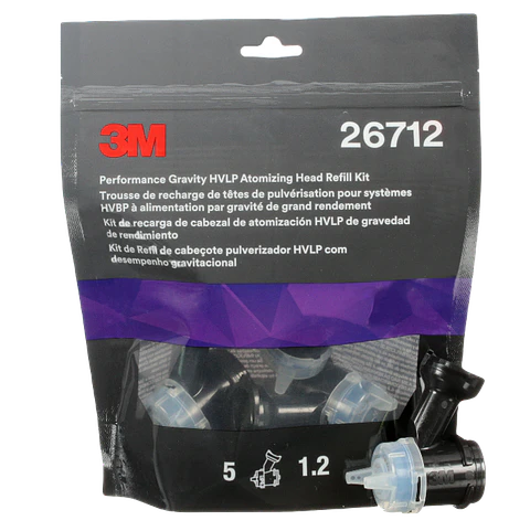 KIT 5 unidades Boquillas 3M HVLP 1.2 BLUE PN 26712