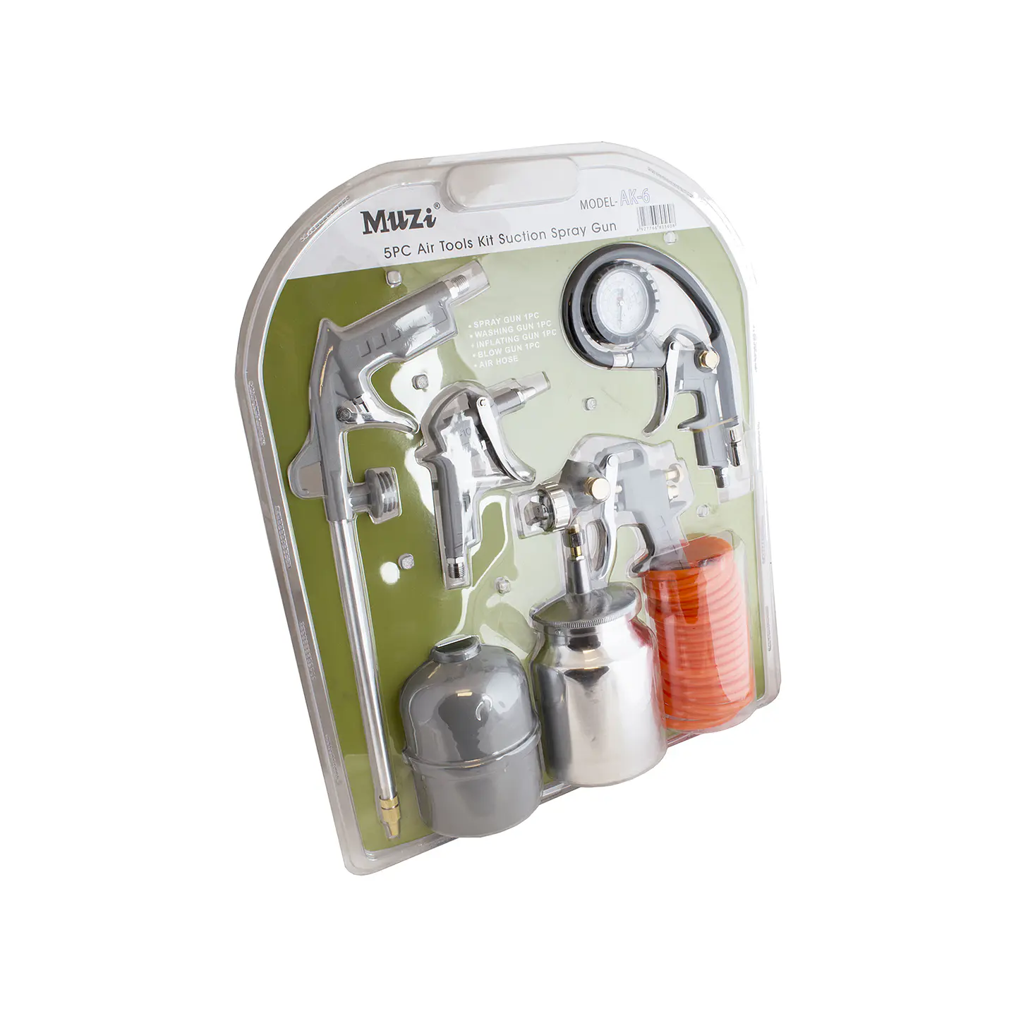 Kit Pistola para pintar 5 piezas 1