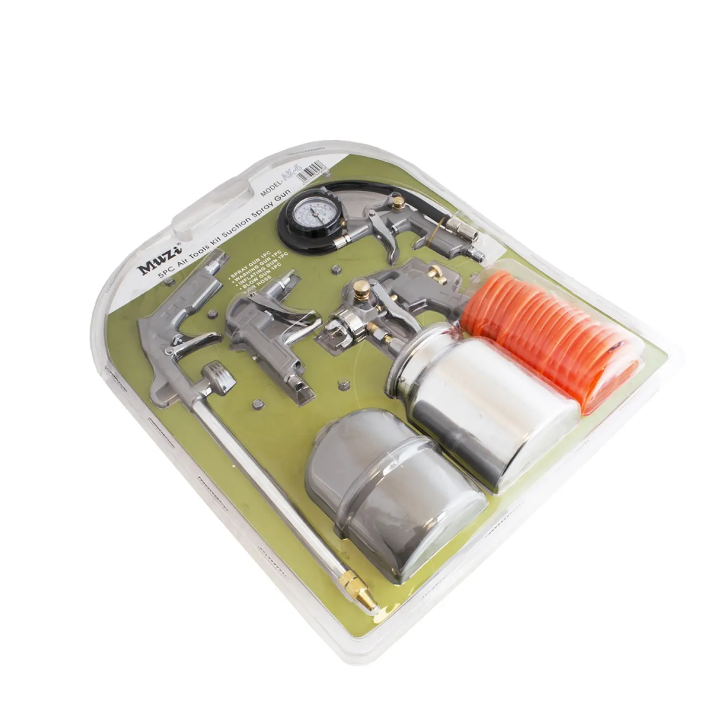 Kit Pistola para pintar 5 piezas 2