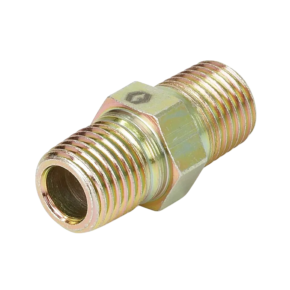 Niple para conexión de manguera 1/4 pulg x 1/4 pulg Graco 1