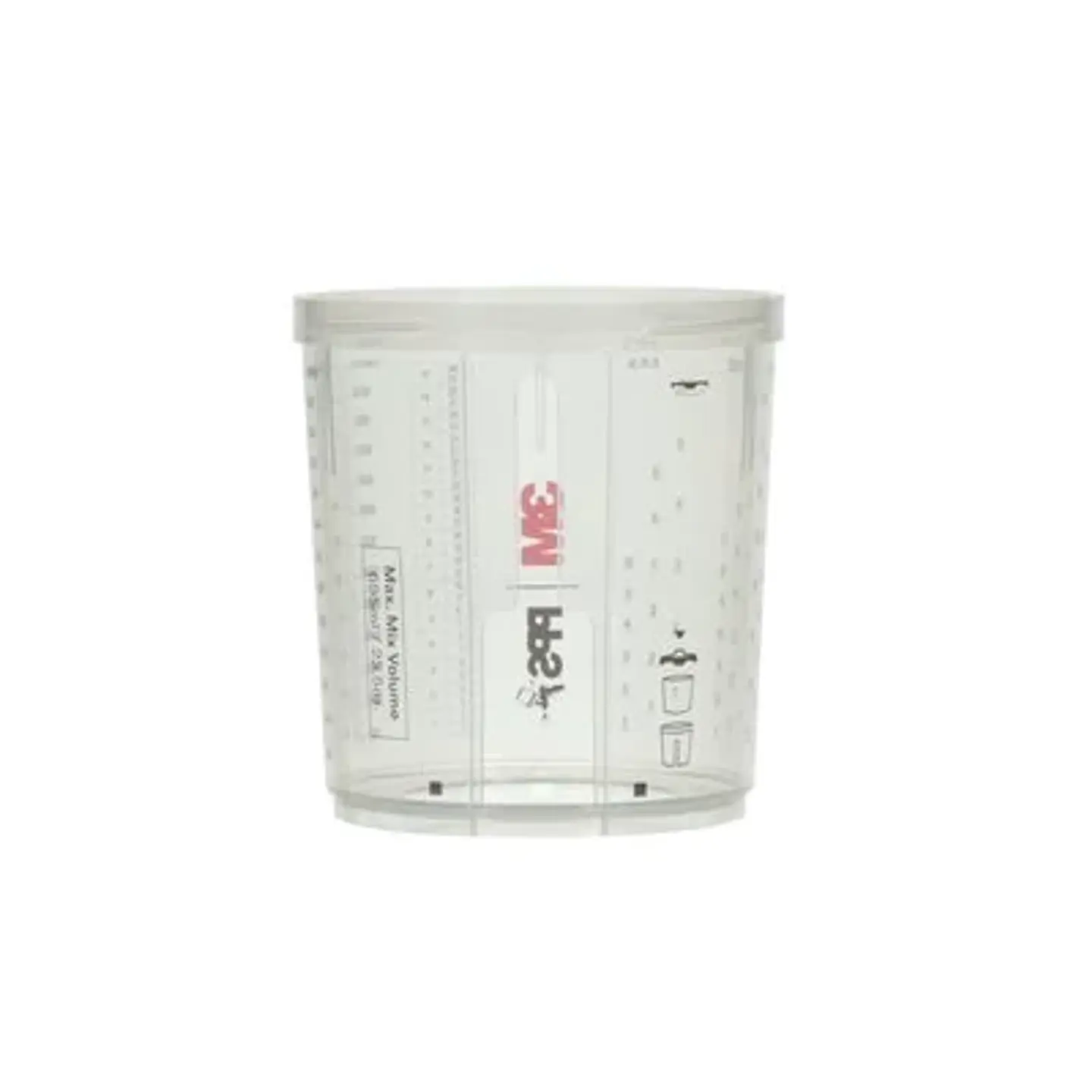 KIT 2 unidades Copón PPS 650ml con collar 3M PN 26001 2