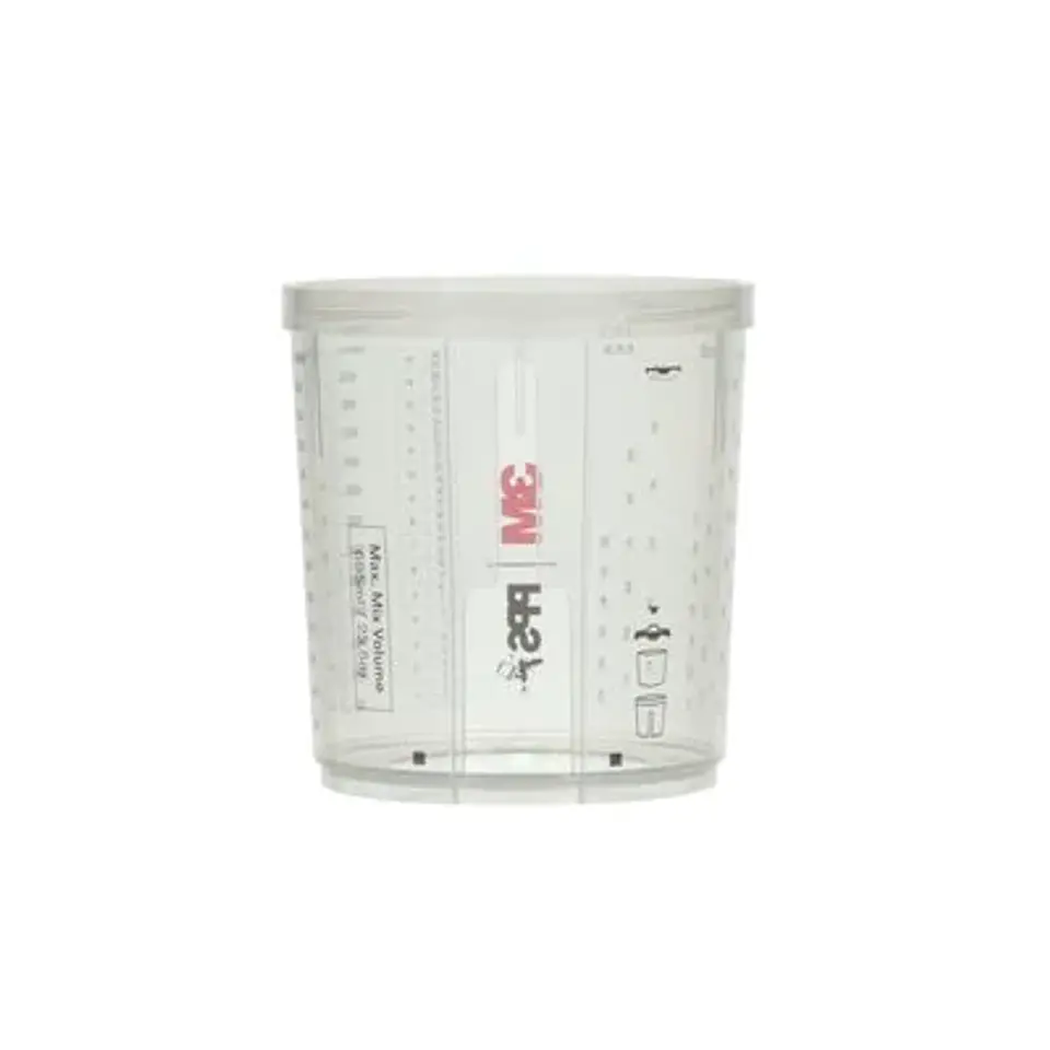 KIT 2 unidades Copón PPS 650ml con collar 3M PN 26001 2