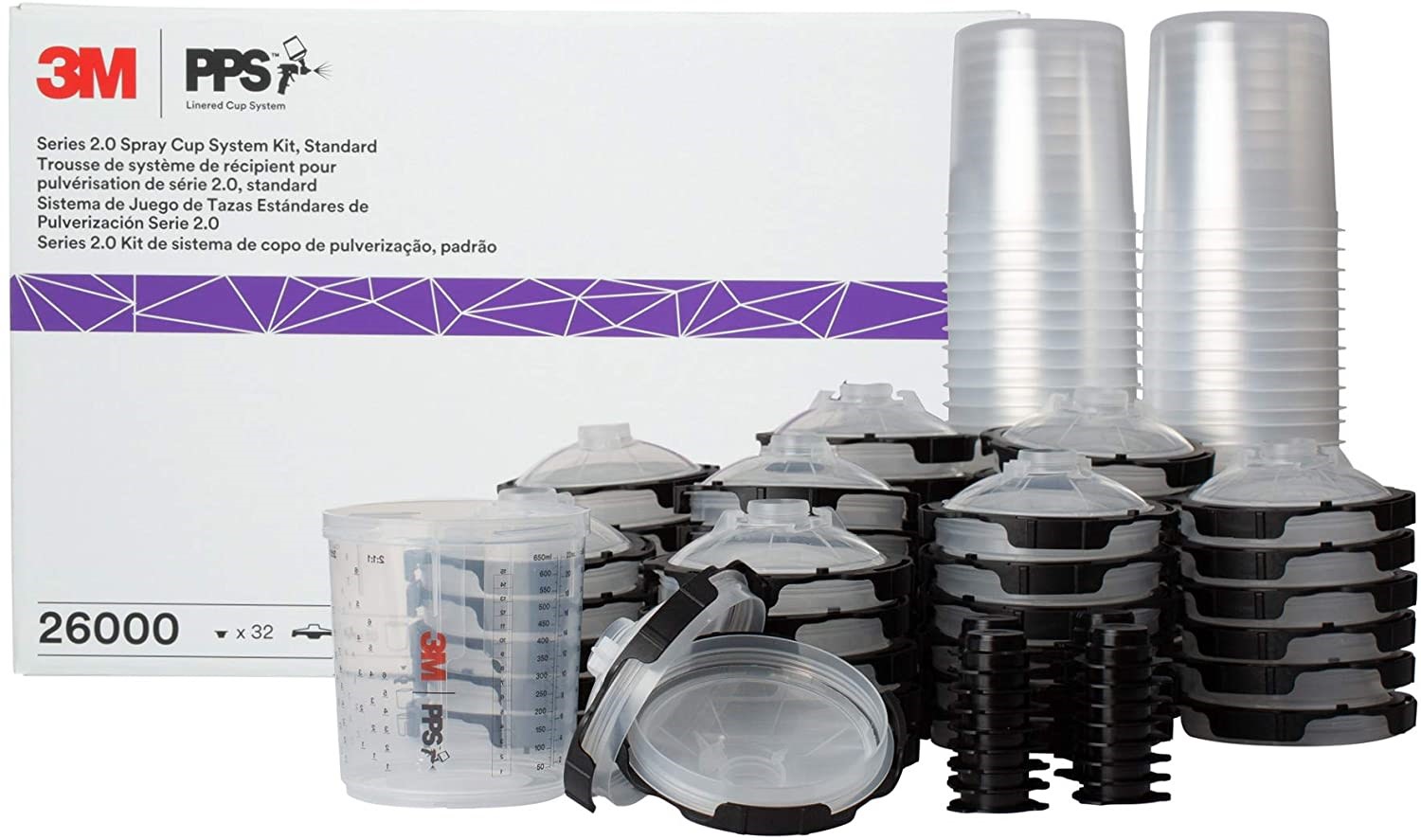 KIT Liners PPS 650ml 200 micrones 3M-26000