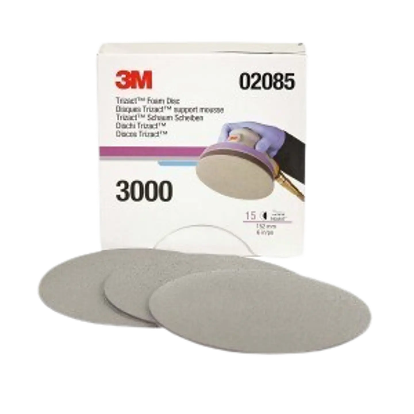 Disco Lija Trizact Hookit™ 3M™ P3000  1