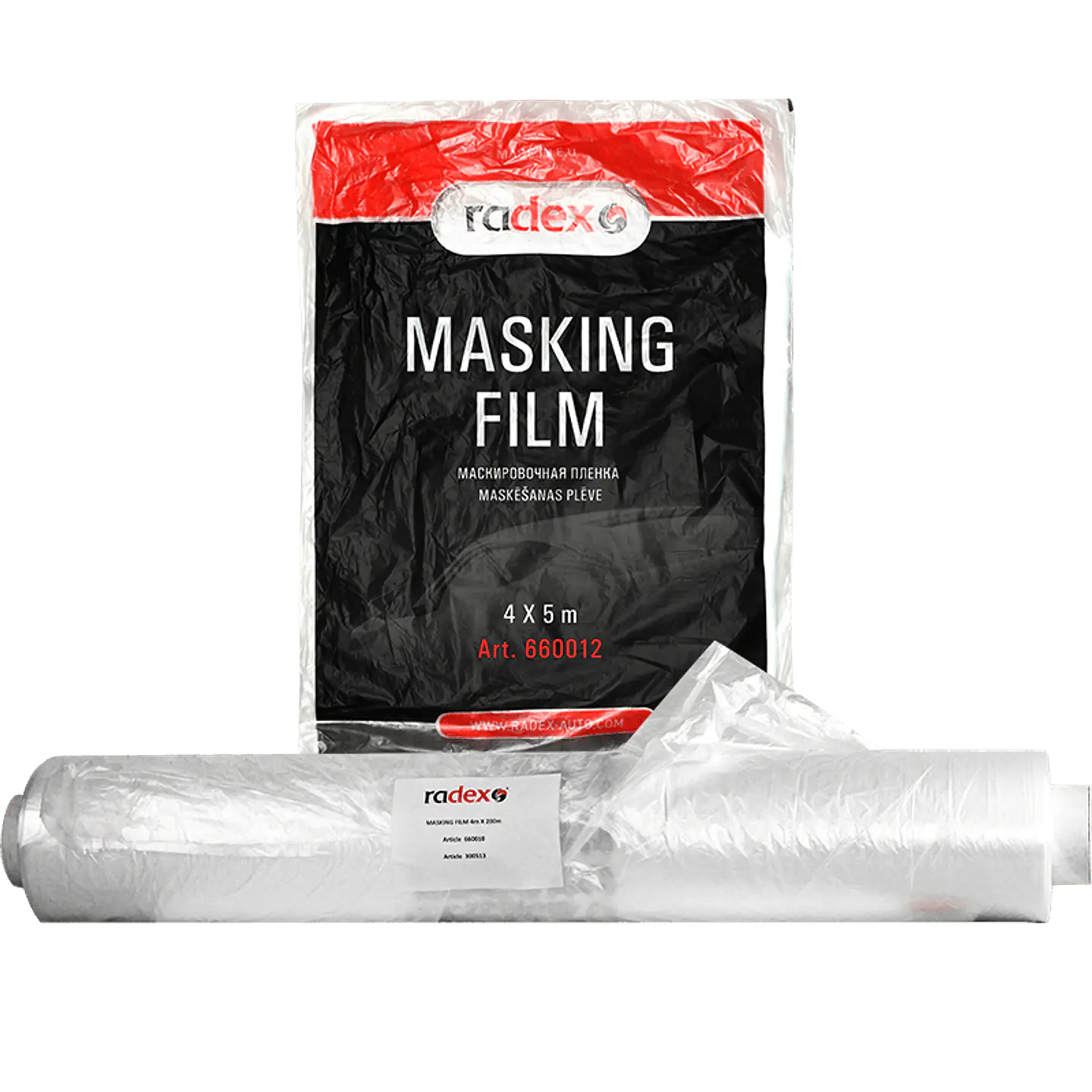 Masking film individual 4m x 5m Radex 1