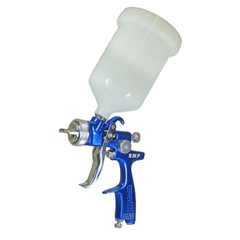 Pistola para pintar Star azul SMP 106F Boq 1.4mm 142g Radex 1