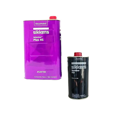 KIT Barniz Autoclear Plus Sikkens + Catalizador (Formato LT)