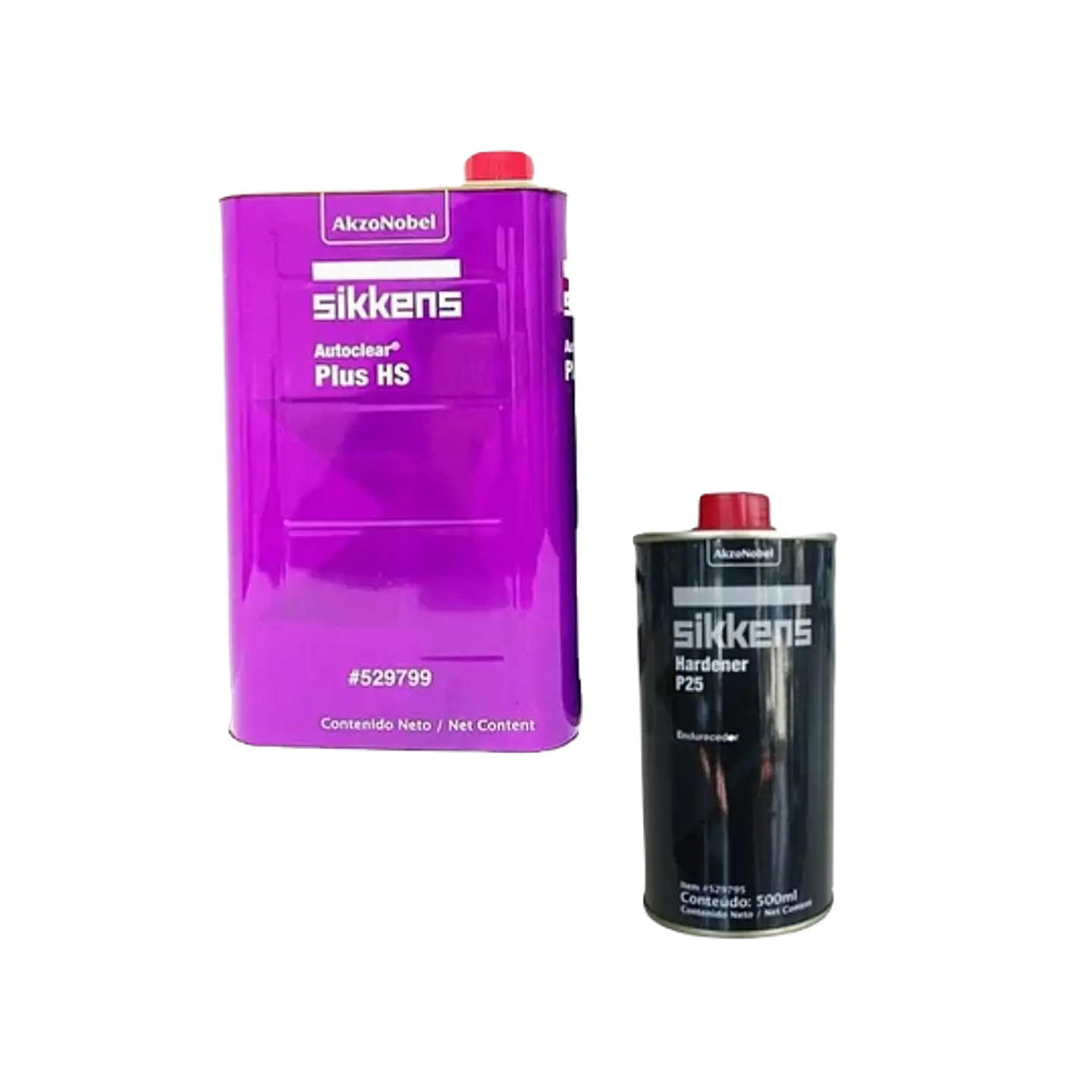 KIT Barniz Autoclear Plus Sikkens + Catalizador (Formato LT) 1