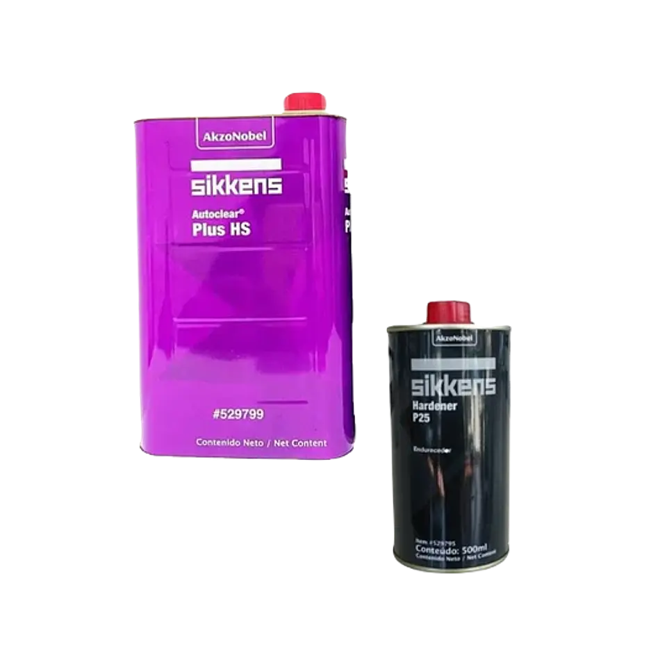 KIT Barniz Autoclear Plus Sikkens + Catalizador (Formato LT) 1