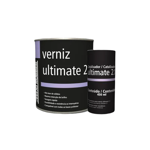 KIT Barniz Ultimate 2.1 Maxirubber + Catalizador (Formato LT)