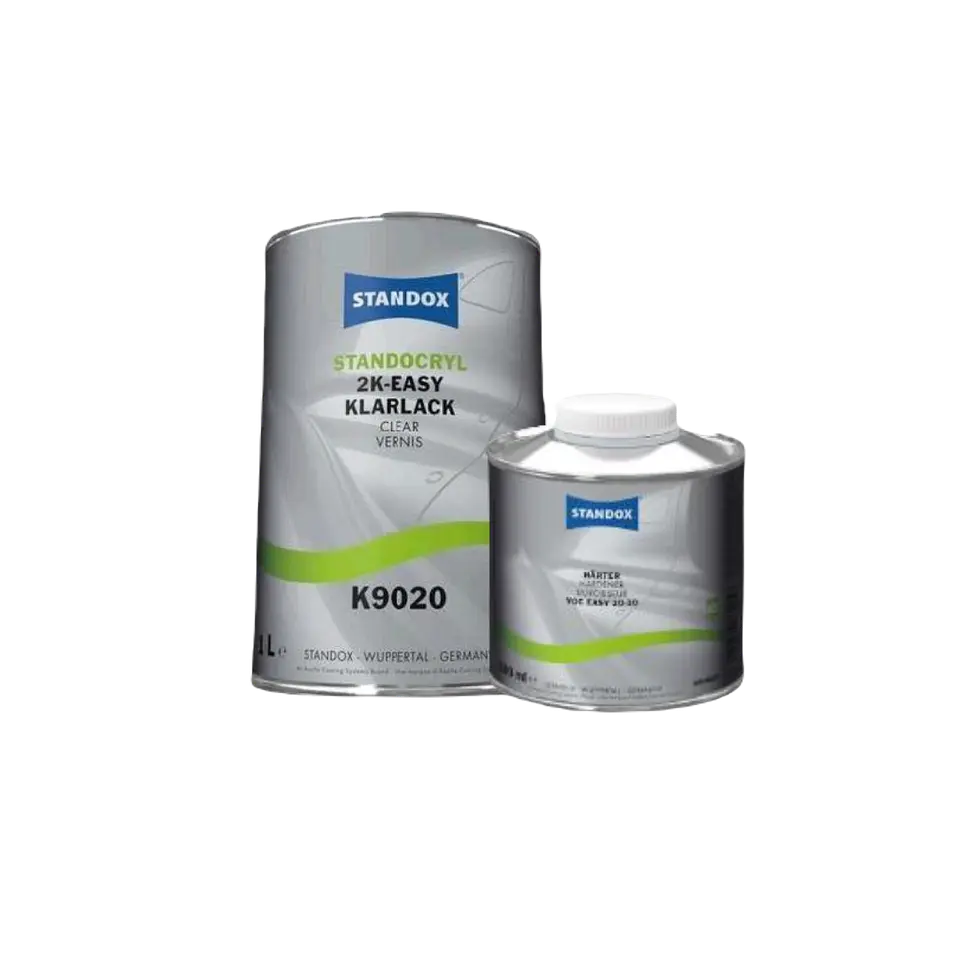 KIT Barniz Easy Clear K9020 Standox + Catalizador (Formato LT) 1