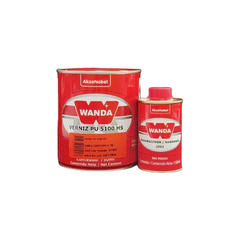 KIT Barniz Wanda 5100 + Catalizador (Fomato LT)