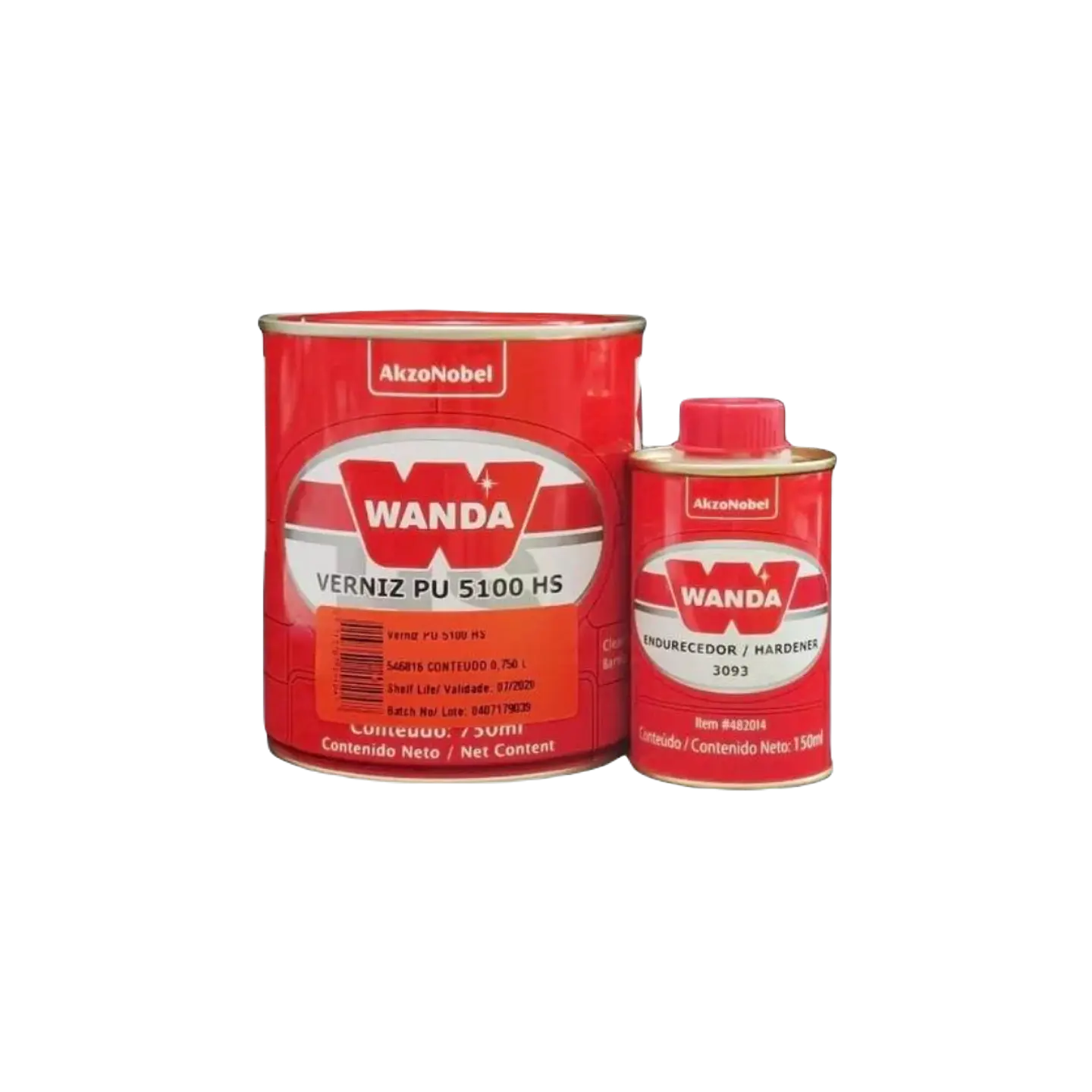 KIT Barniz Wanda 5100 + Catalizador (Fomato LT) 1