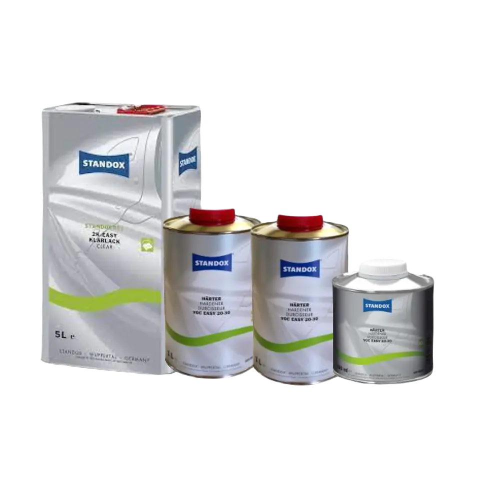 KIT Barniz Easy Clear K9020 Standox + Catalizador (Formato 5LT) 1