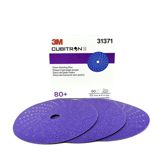 P80 Disco abrasivo purpura HOOKIT 737U 3M 31371  - Image 1