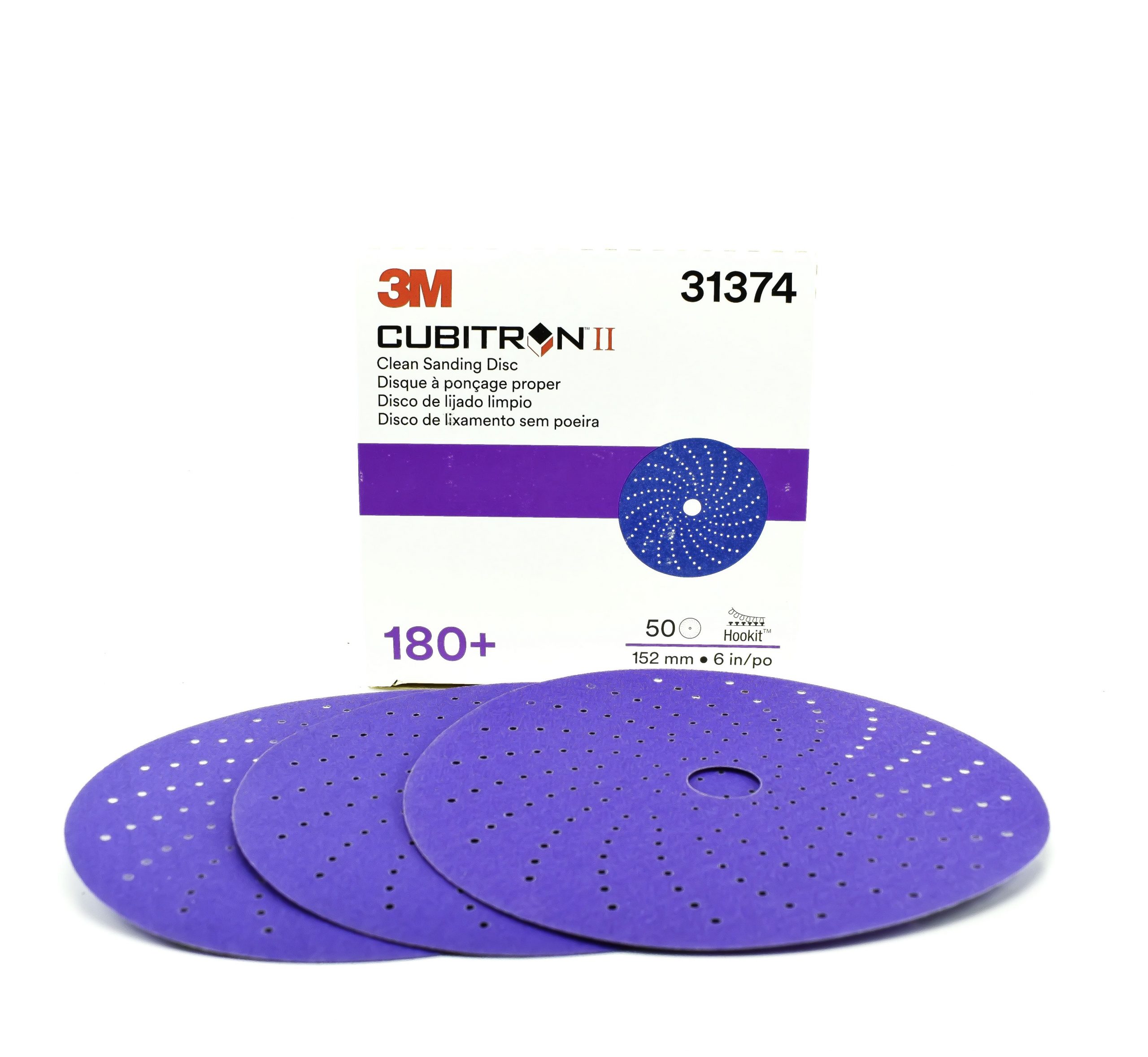 P180 Disco abrasivo purpura HOOKIT 737U 3M 31374