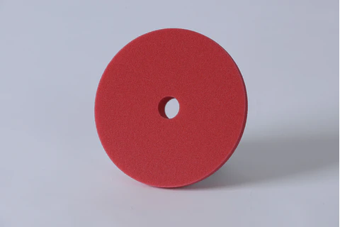 BONETE ESPUMA ROJO HEAVY CUT (2UNID) 95MM MENZERNA