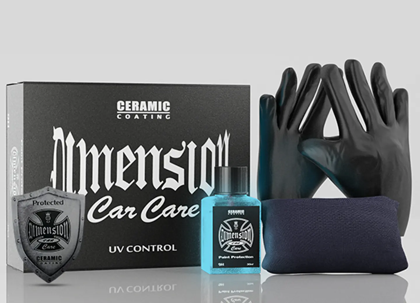 EXDC0002 REVESTIMIENTO CERAMICO 9H UV 30ML DIMENSION CAR CARE 1