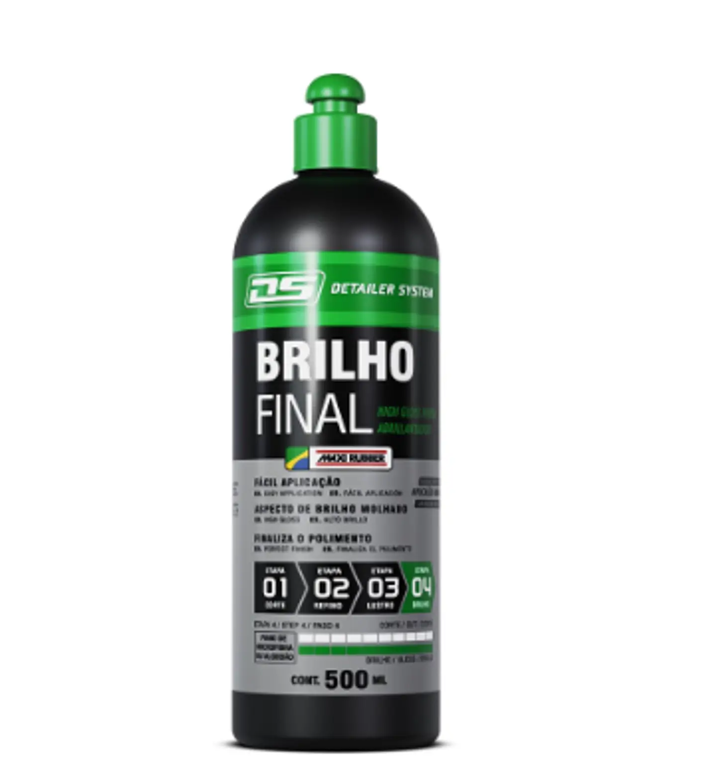 EX123 PASO 4 ABRILLANTADOR FINAL 500ML MAXIRUBBER 1